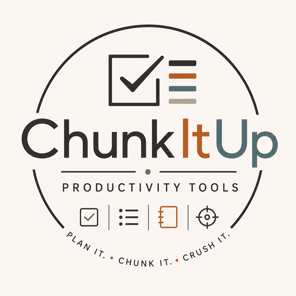 Chunk It Up — productivity printables